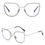 Thumbnail: CIYIN Cat's eye fashion color-changing anti-blue light anti-radiation glasses fr