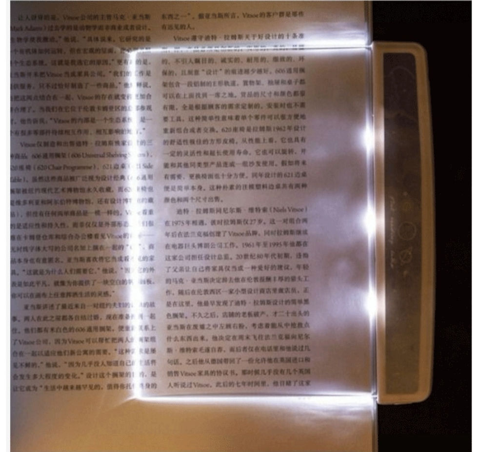 Thumbnail: Flat LED Reading  Lamp