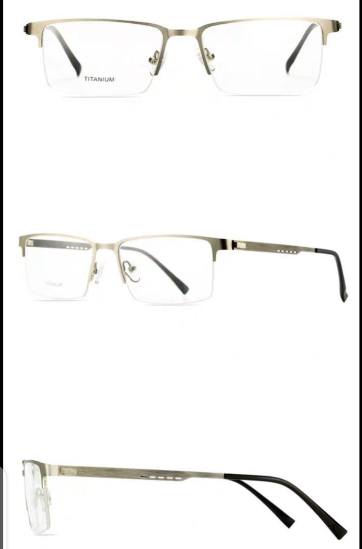 Thumbnail: Pure titanium myopia glasses men's 