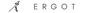 Ergot Wordlogo in grey