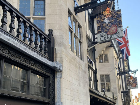 VISITING LIBERTY'S OF LONDON