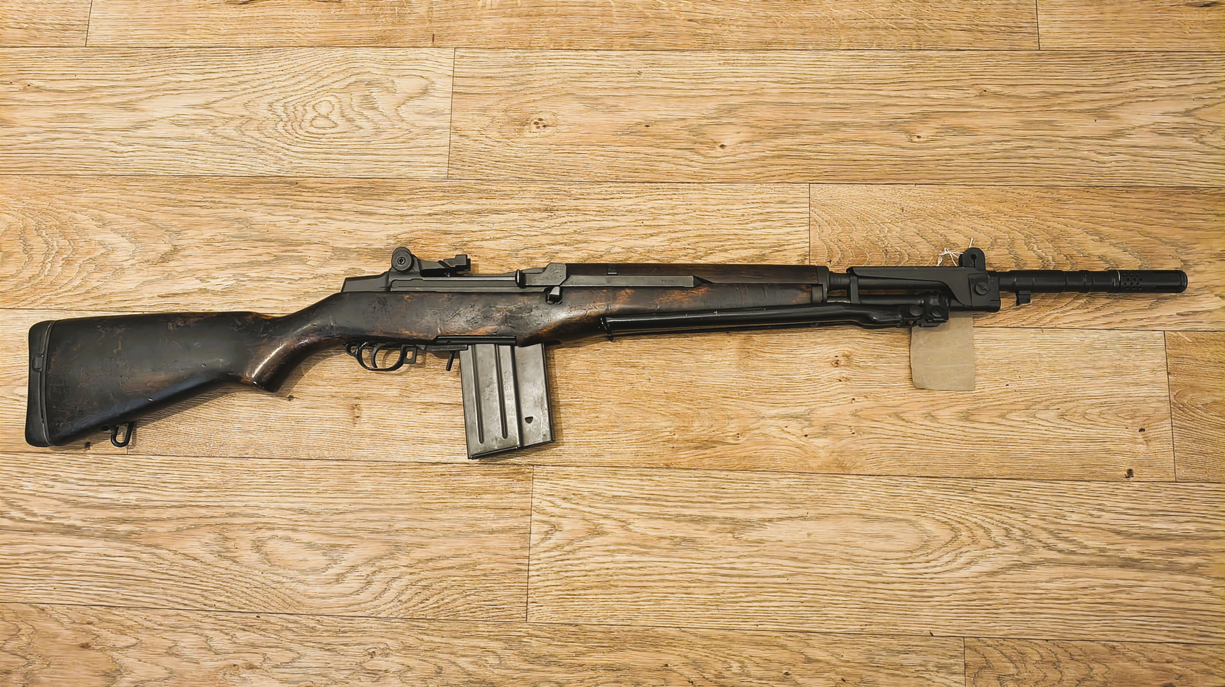 Deactivated Beretta BM59 Battle Rifle