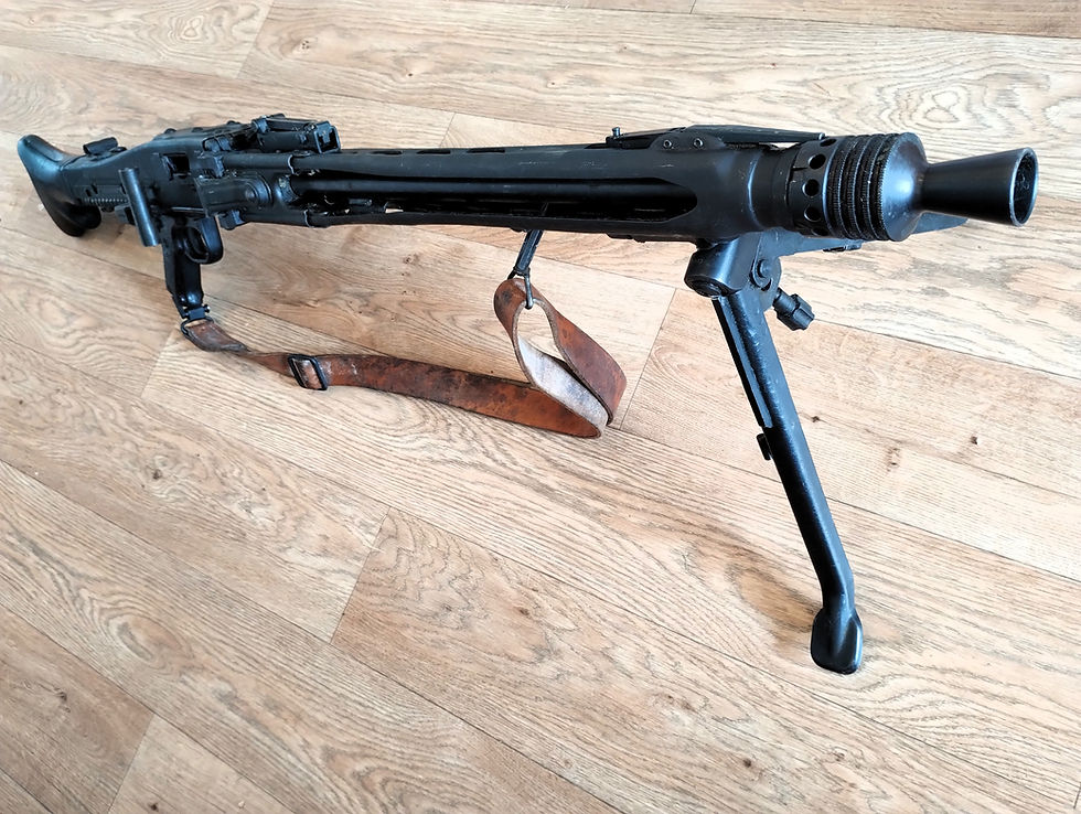 Thumbnail: M53 (MG34 / 42) Machine Gun Collector's Set -- SOLD