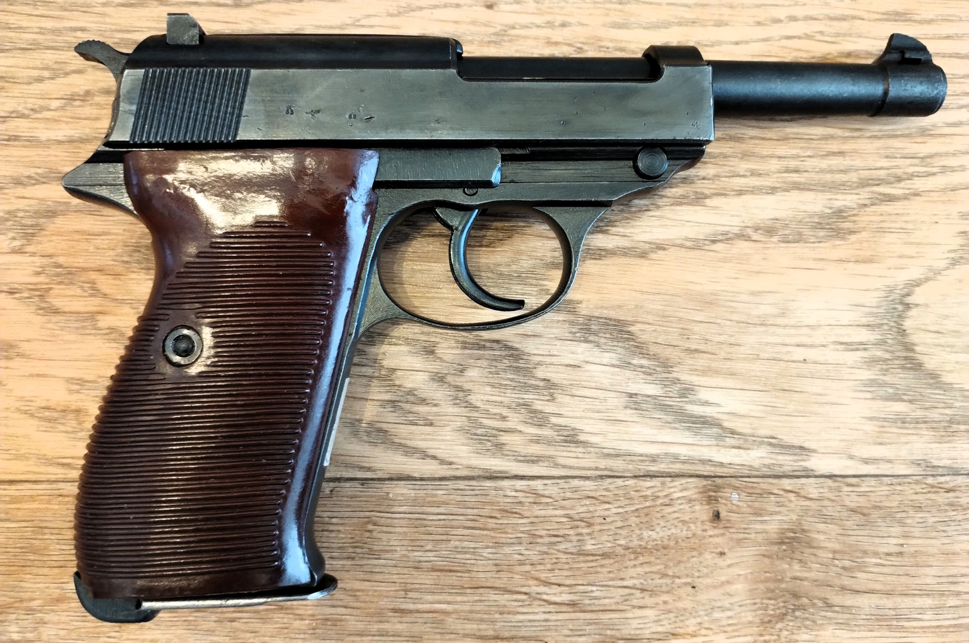 Nazi WW2 Walther P38 & Genuine 1943 Holster