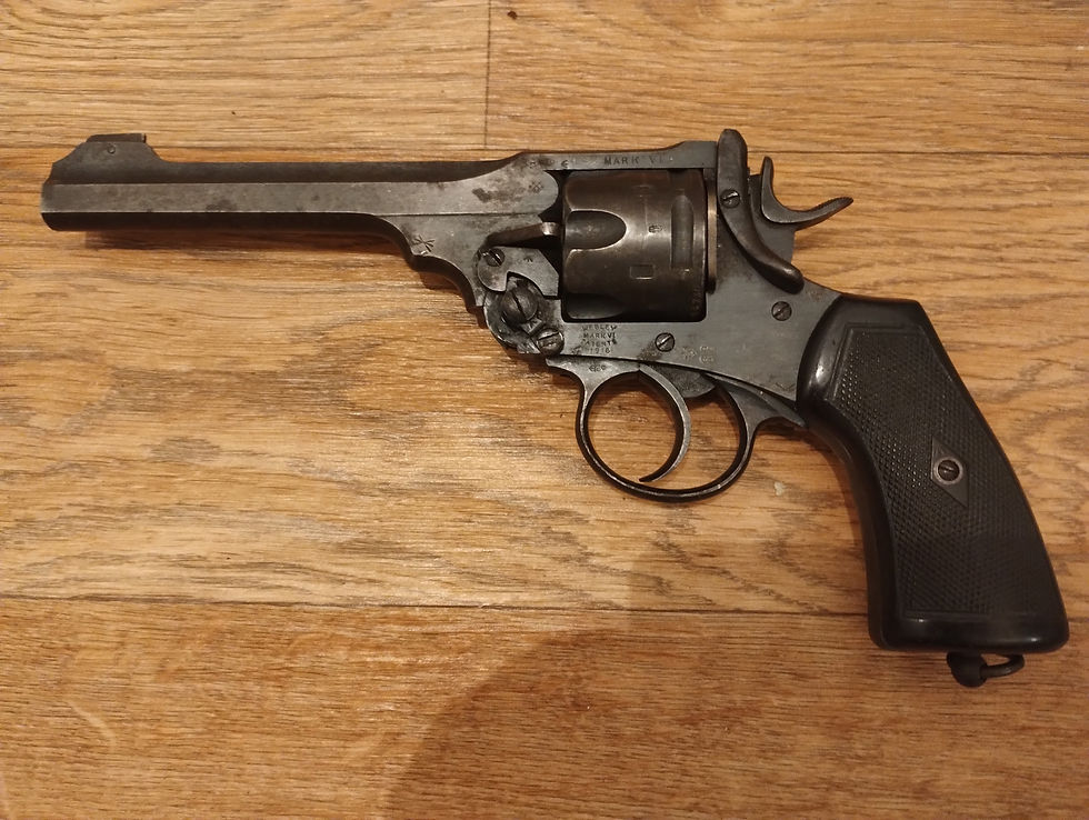 Thumbnail: Webley Mark VI Revolver --SOLD
