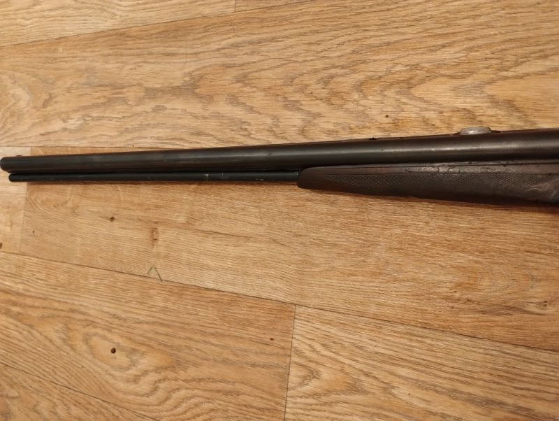 Thumbnail: Triple Barrelled 'Drilling' Shotgun -- SOLD