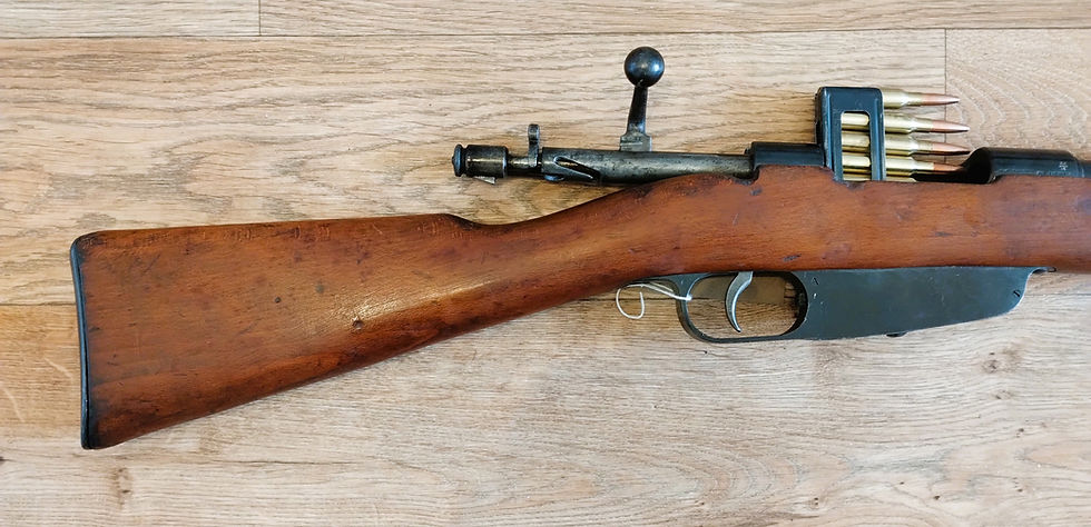 Thumbnail: Carcano Model 91/38 ('JFK Assassination Rifle') ***Clip & WW2 Inerts*** -- SOLD