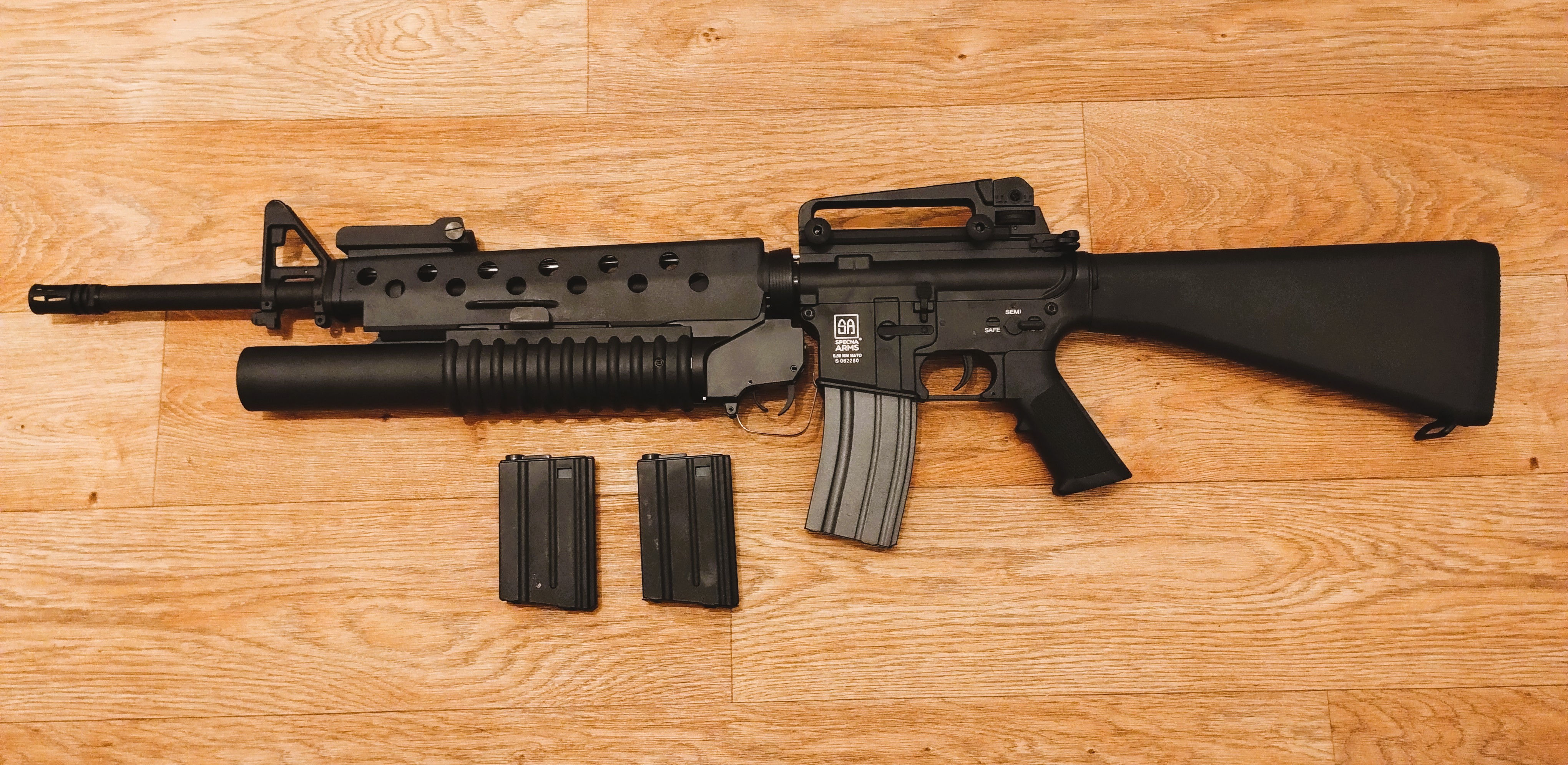 Specna Arms SA-G02 - Airsoft M16A4 & M203 Grenade Launcher -- SOLD