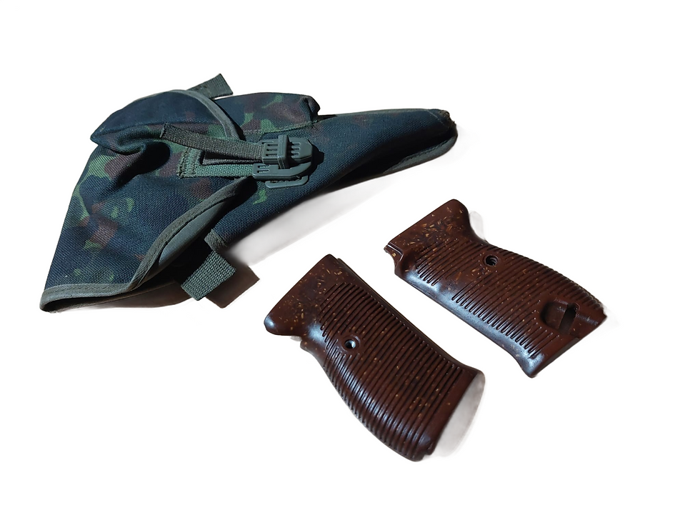Thumbnail: Walther P1 (P38), Extra Grips & Holster -- SOLD