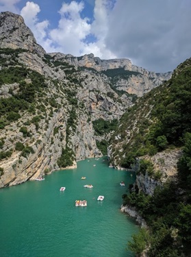 ViajeSemBagagem em Gorges du Verdon, França