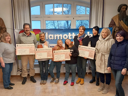 Bild Spendenübergqbe