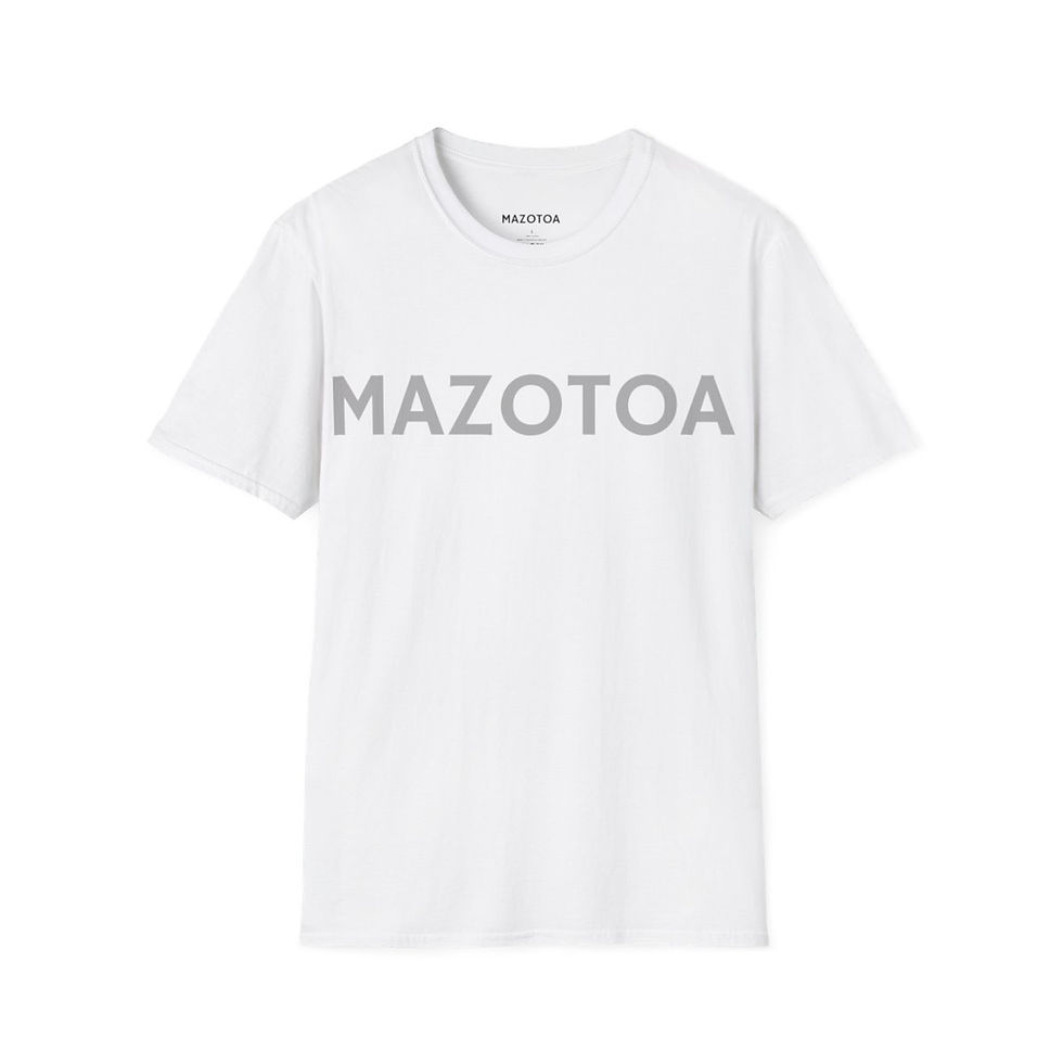 Thumbnail: MAZOTOA Brand T-shirt White