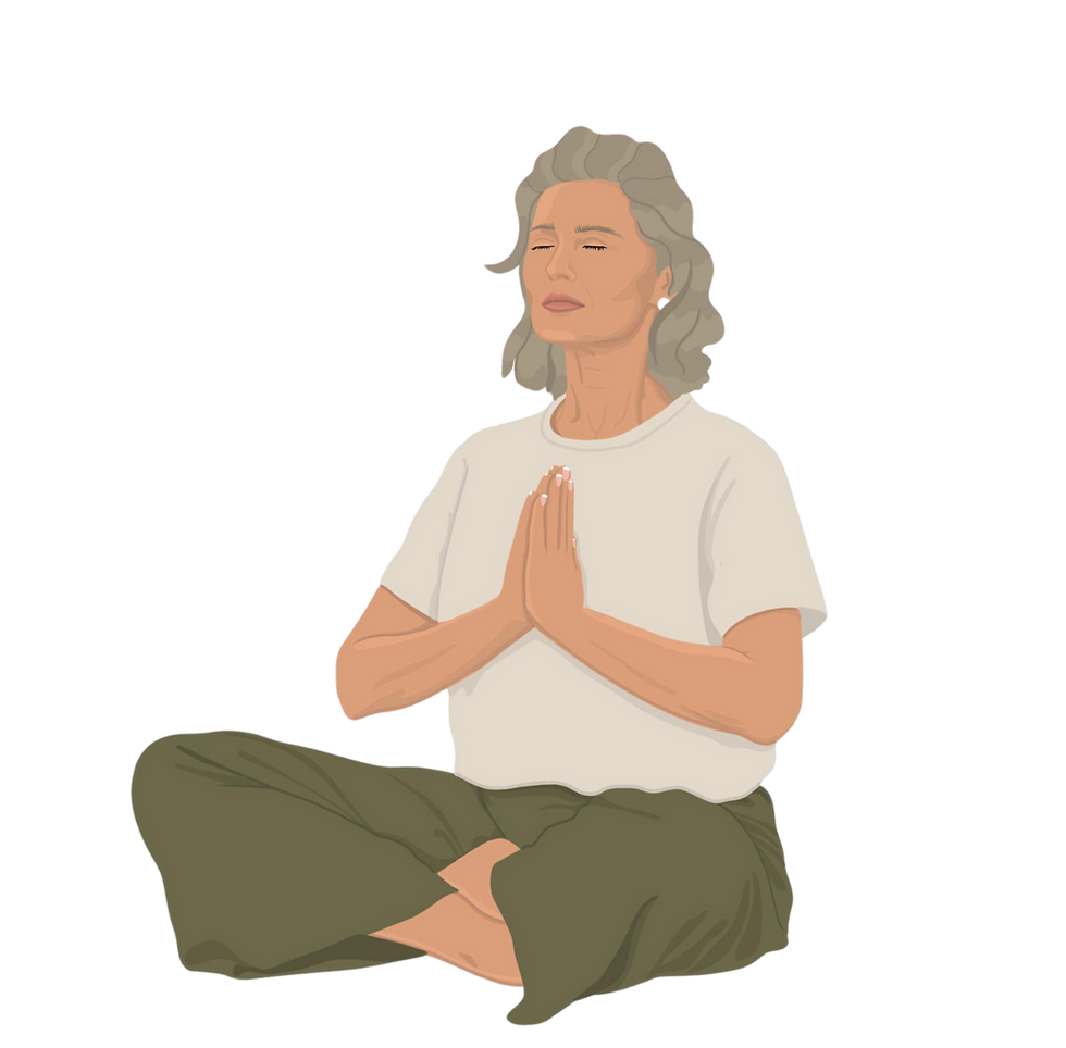 Femme 50 ans et plus active & inspirée