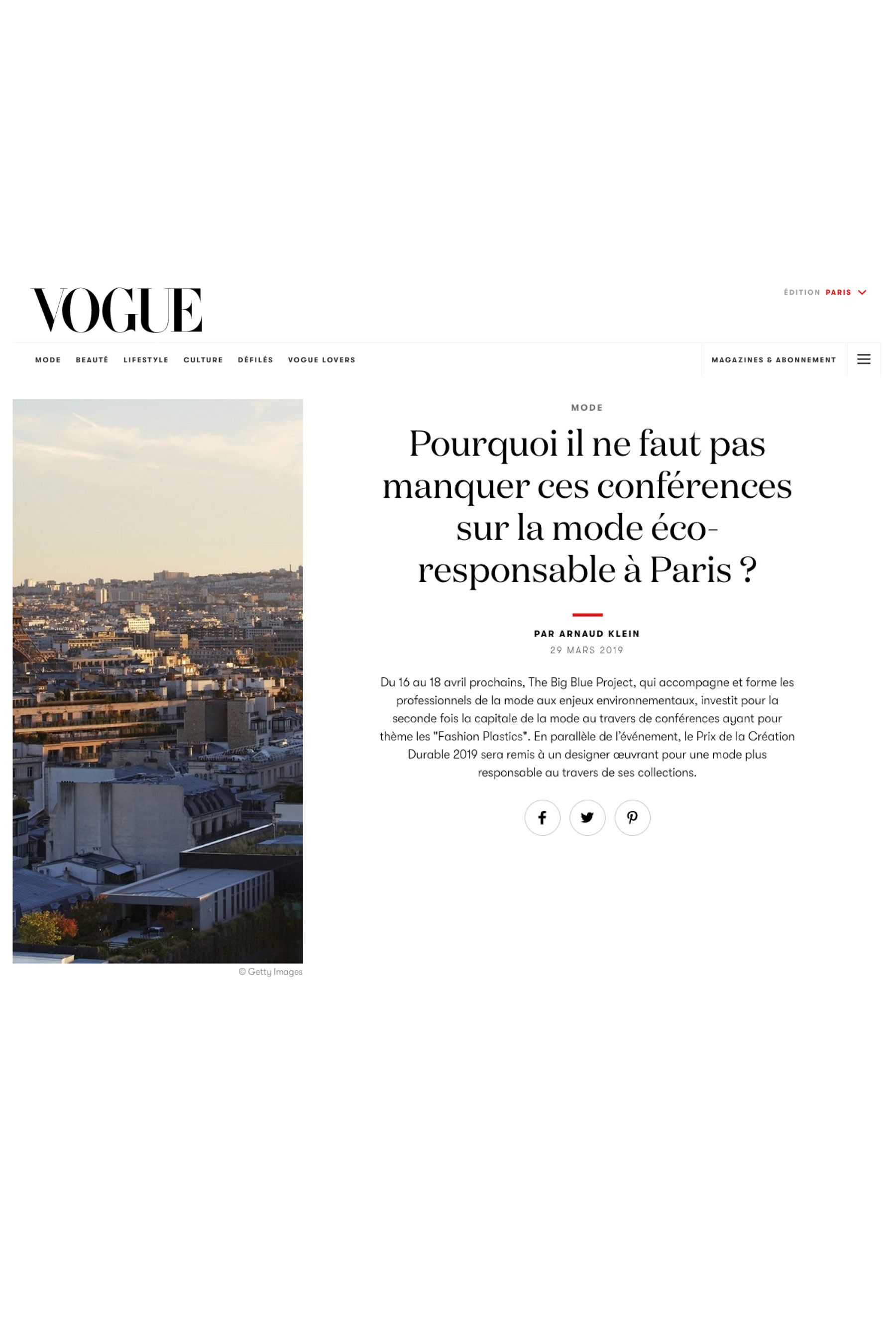 Vogue Paris