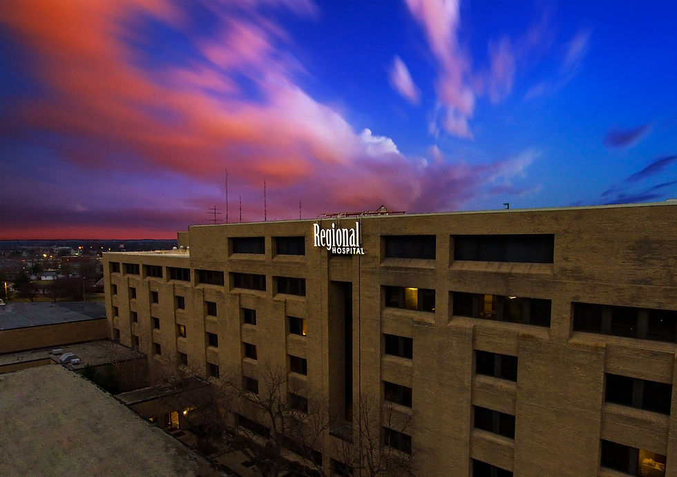 Aerial Sunset