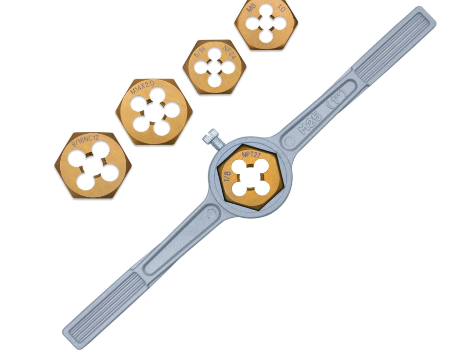 Miniatura: Juego de troqueles - Machuelos  SAE/METRICOS