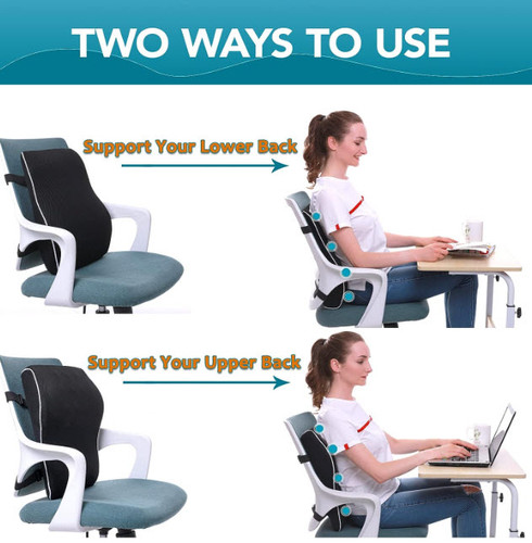 Almohada de apoyo lumbar para silla de oficina GRAFGO NICARAGUA