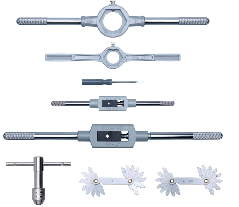 Miniatura: Juego de troqueles - Machuelos  SAE/METRICOS