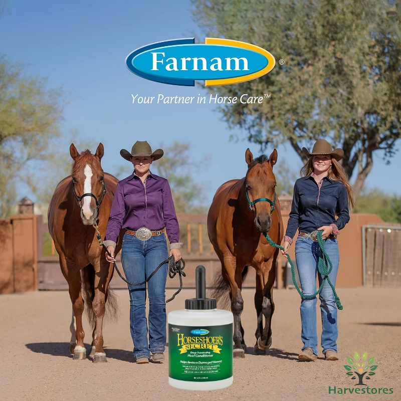 Thumbnail: Farnam Horseshoer's Secret Deep-Penetrating Hoof Oil for Horses -32 oz