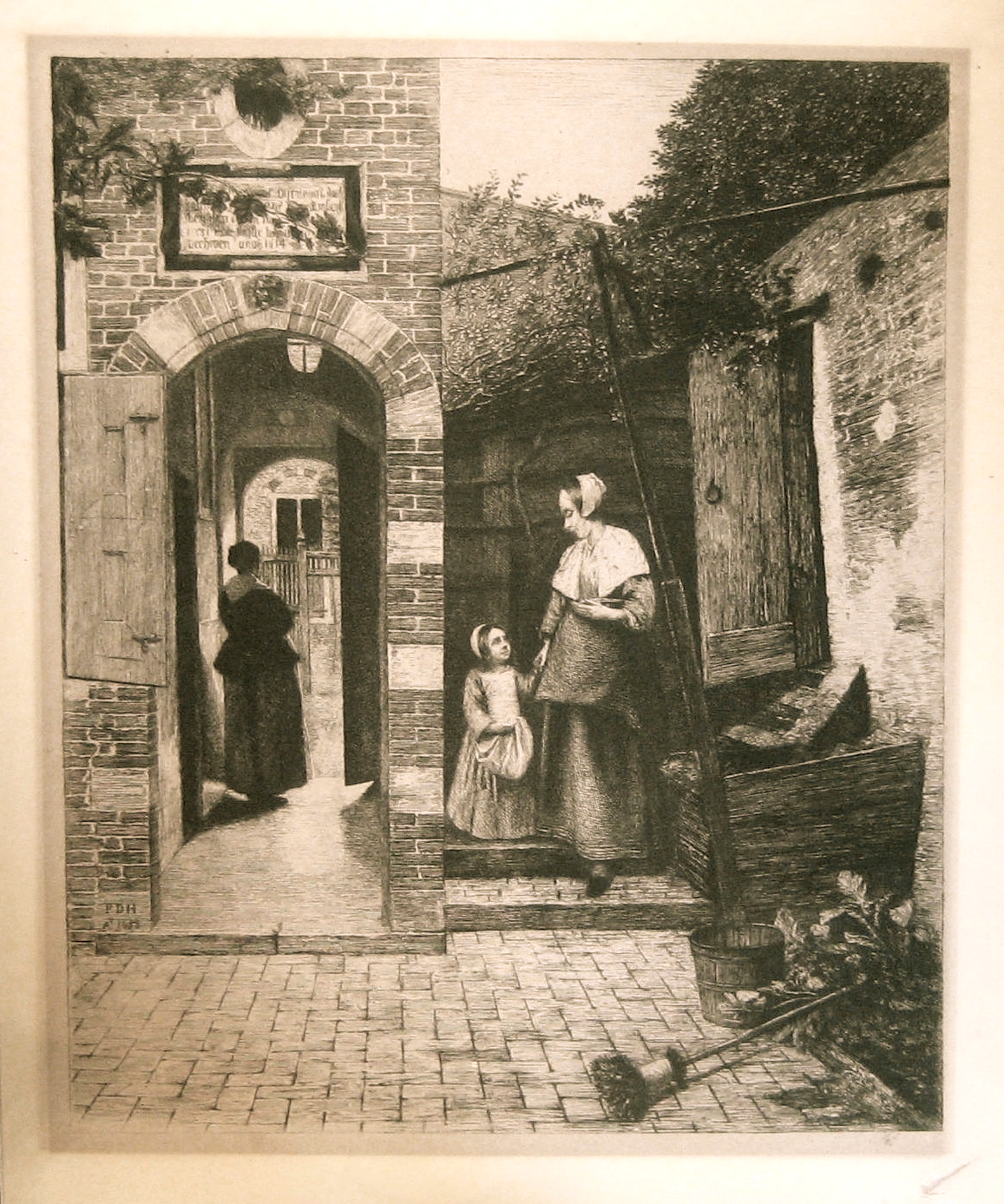 After Pieter de Hooch