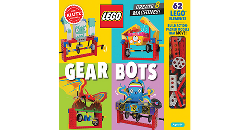 Klutz LEGO: Gear Bots | Zilla EDU