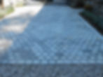 Modern Paver driveway - Monte Sereno