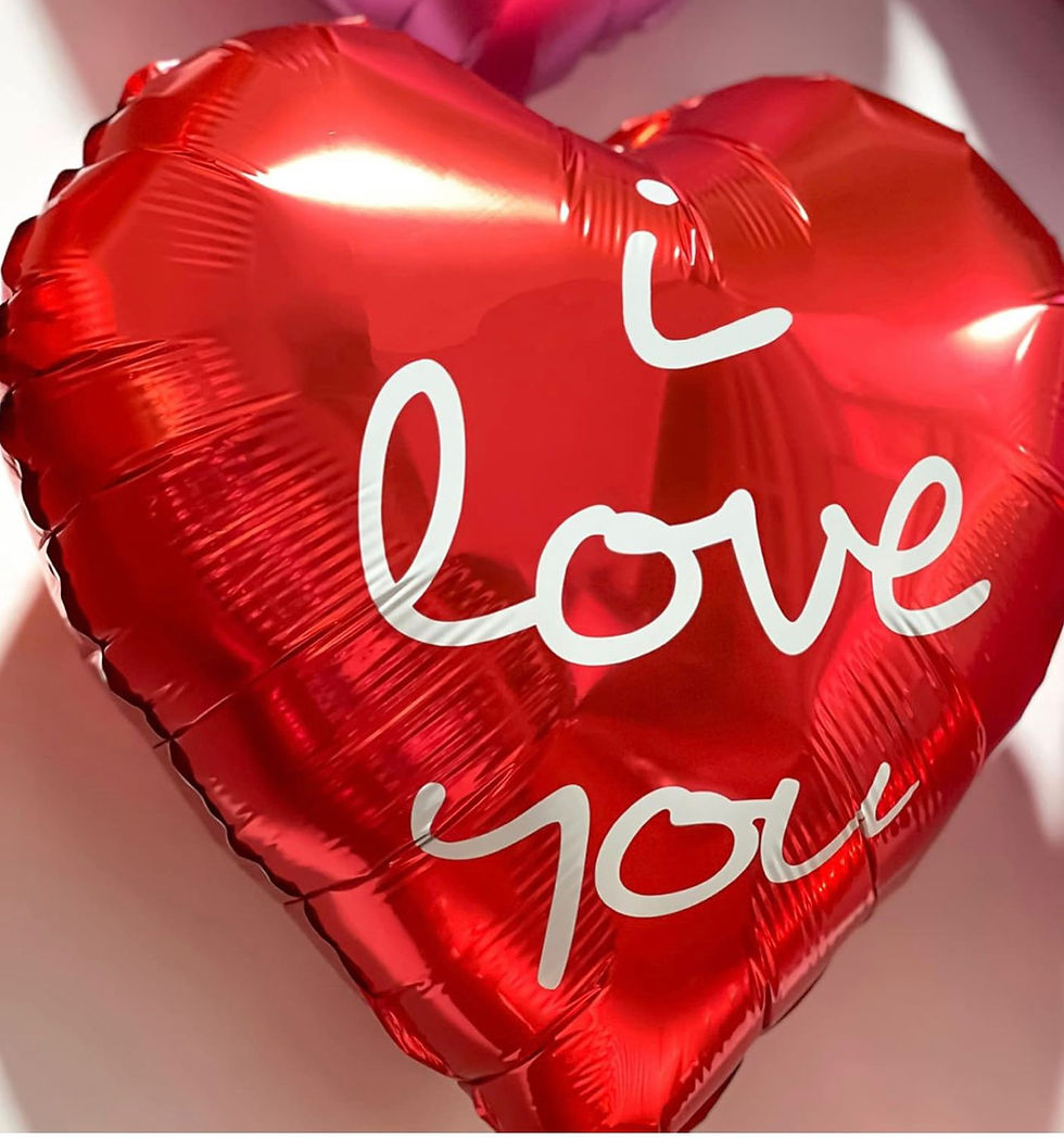 I love You - Balloon