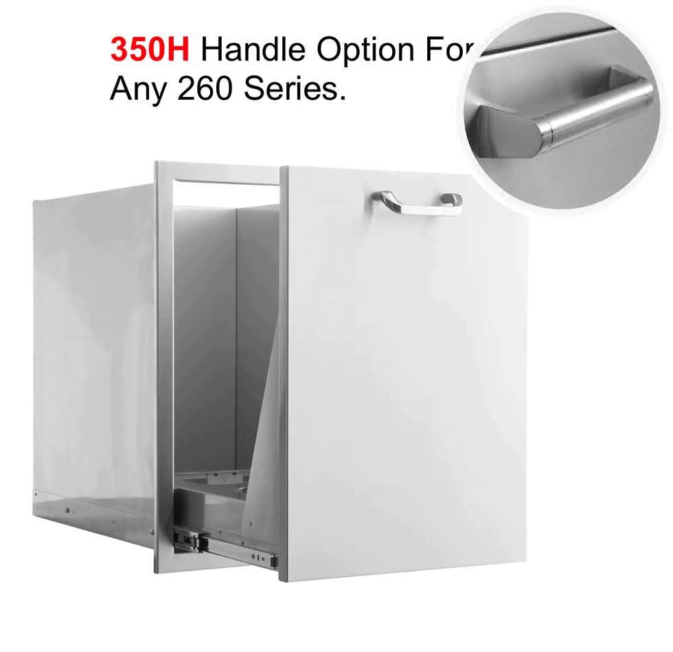 Thumbnail: BBQ-260-TREC-DRW - 20" Roll-Out Double Trash/Recycling Bin