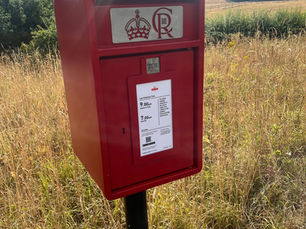 Residents of Windlestone Park Welcome new Post Box to the Parish