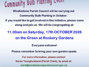 Community Bulb Planting in Windlestone - Everyone Welcome!!