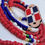 Thumbnail: Dominican Republic Flag Waistbeads 