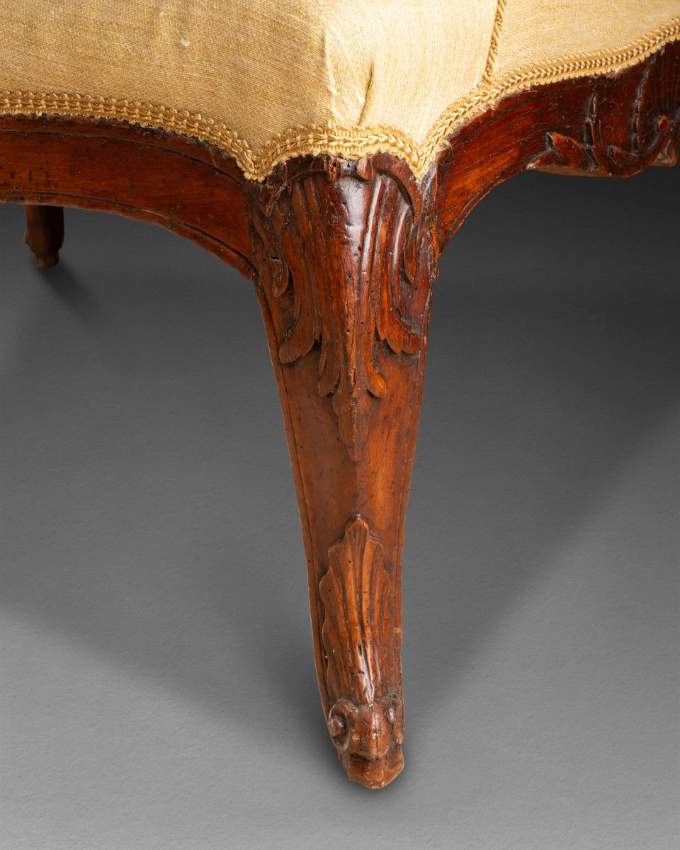 Miniature : Petite marquise (ou duchesse brisée) du XVIIIe siècle