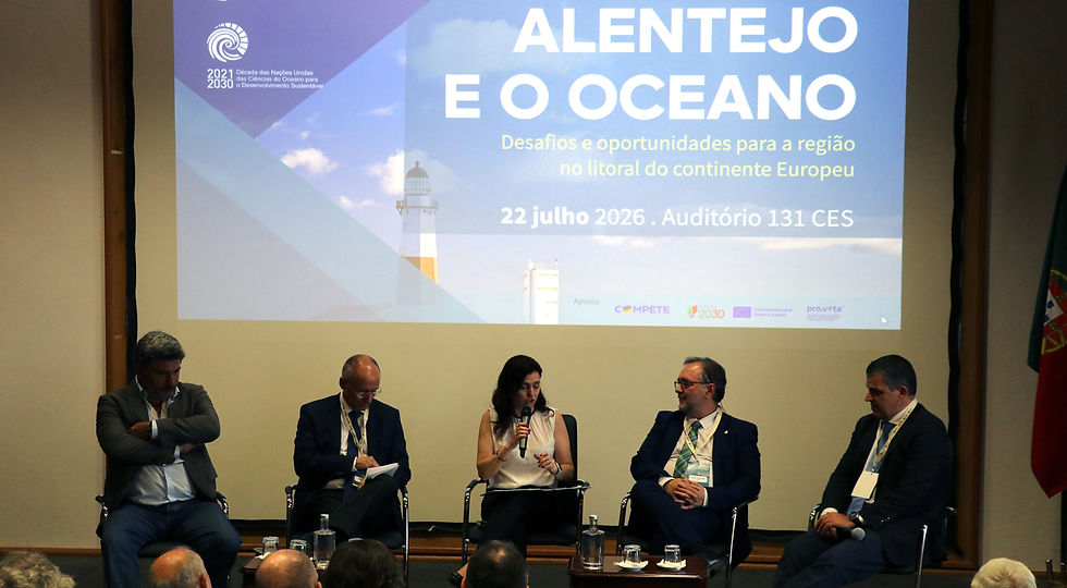 Ciência, inovação e economia azul unem especialistas para debater o futuro do oceano no Alentejo