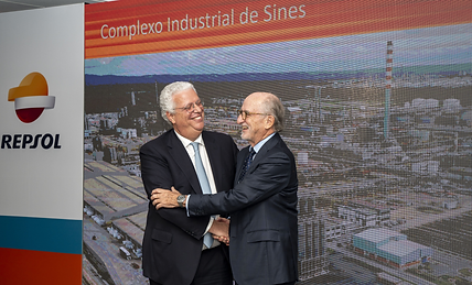 Repsol apresenta os seus planos de Crescimento ao Ministro da Economia durante uma visita ao Complexo Industrial de Sines 
