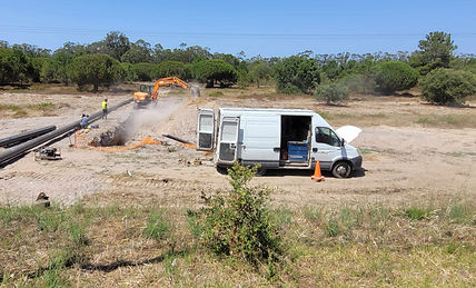 Águas de Santo André conclui Empreitada de Reforço do Abastecimento de Água Potável à ZILS Norte