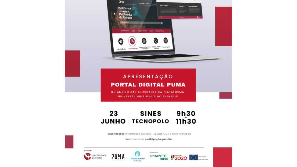 Universidade de Évora e Sines Tecnopolo apresentam a Plataforma Universal Multimédia do Alentejo