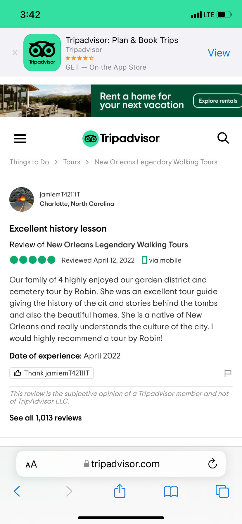 RobinTripAdvisor.04.12.22