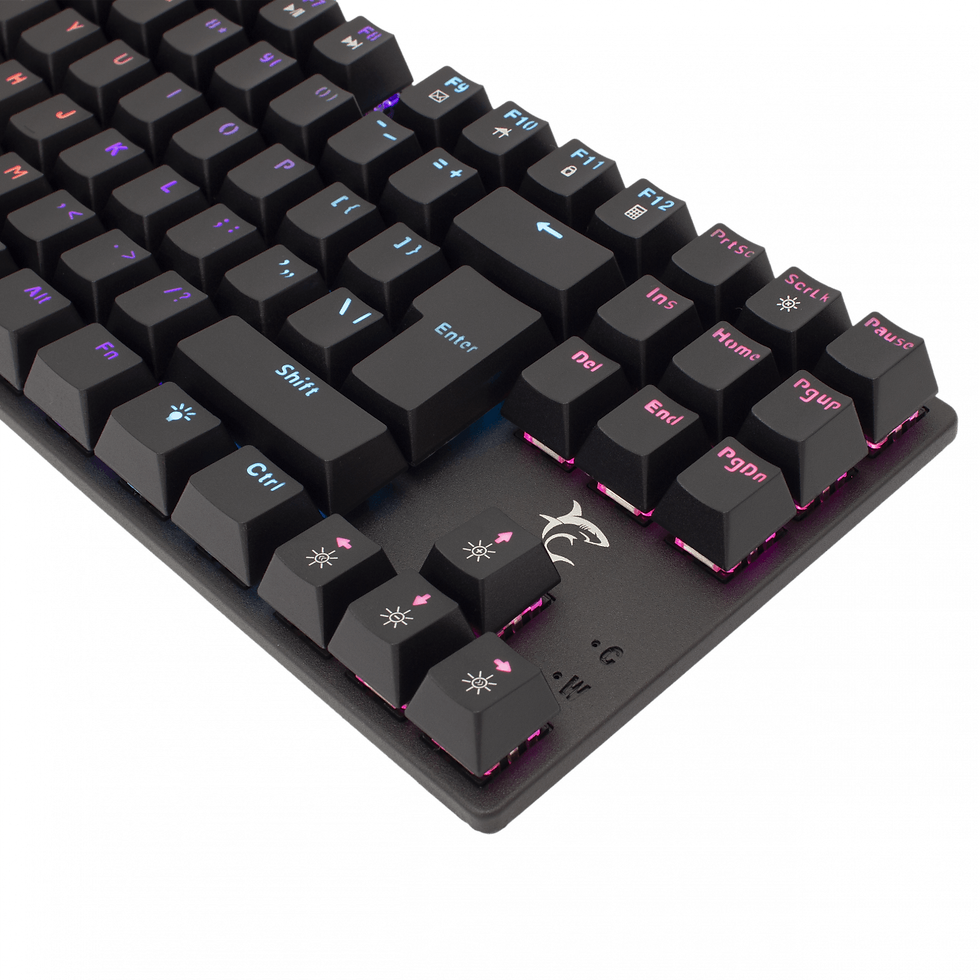 Thumbnail: Keyboard White Shark Gaming Commandos TKL Mechanical RGB