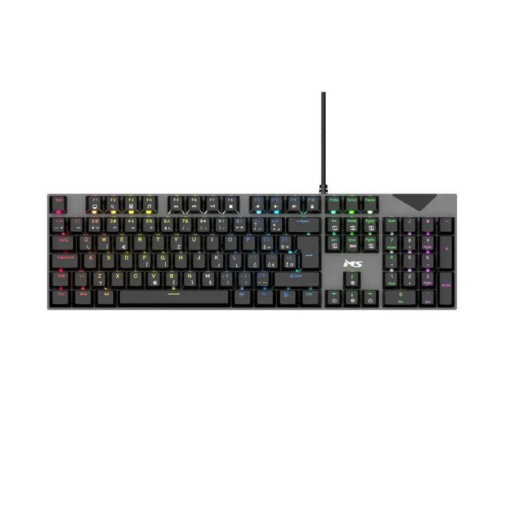 Tastierë MS ELITE K-700C Wired Mechanical Gaming Keyboard,Red Switch
