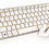 Thumbnail: Keyboard + Mouse HK 3910 Wireless - Tastier