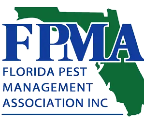 FPMA logo with Florida shape: Florida Pest Management Association INC.