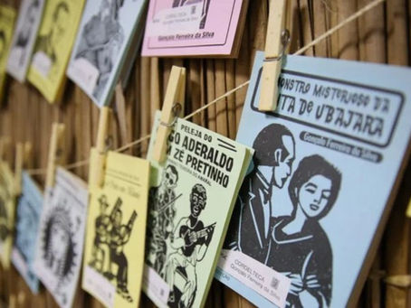 Festival Aralume inicia programação formativa com oficina de Literatura de Cordel na Casa de Vovó Dedé