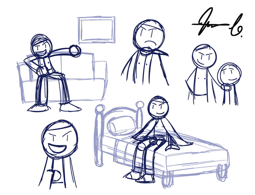 Short Comic #2 - Doodle 01