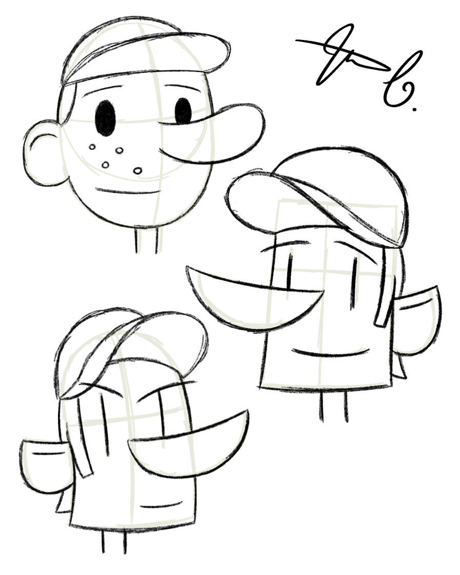 The Teen Protagonists - Concept Art #1