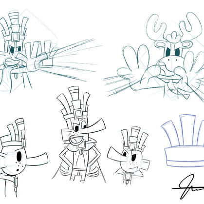 Character Doodles and Practices