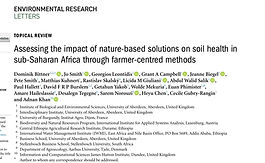 New publication on soil health in sub-Saharan Africa