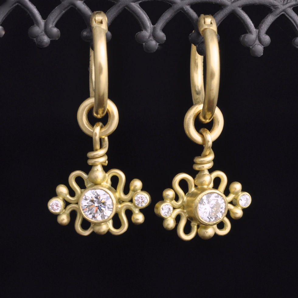 Thumbnail: Diamond Carmaris Earrings