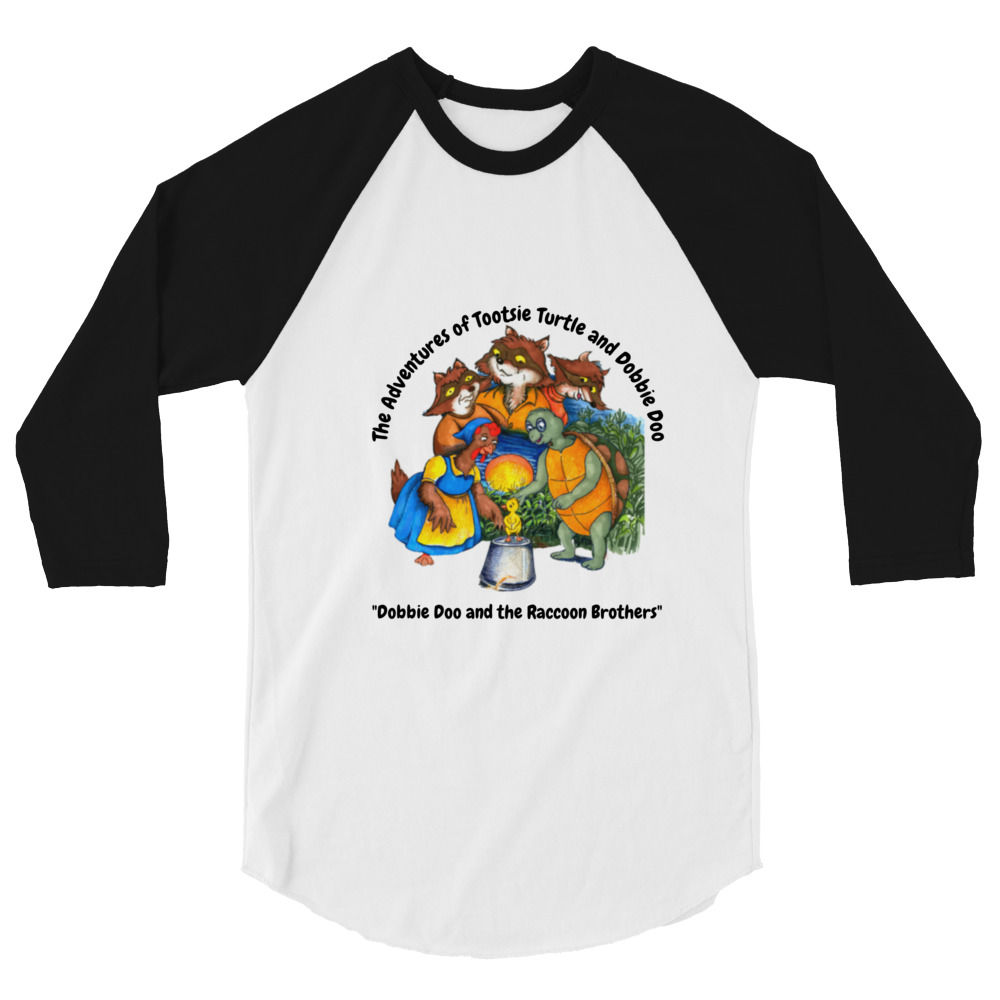 3/4 sleeve raglan shirt
