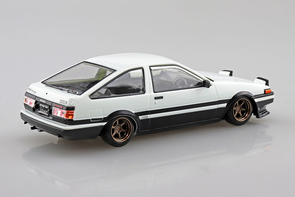Thumbnail: Snap Kit: Toyota Sprinter Trueno Custom(High Tech Two Tone) #11 Cu-Wb