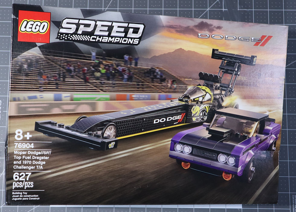Thumbnail: Champions Mopar Dodge/SRT Top Fuel Dragster and 1970 Dodge Challenger T/A 76904D